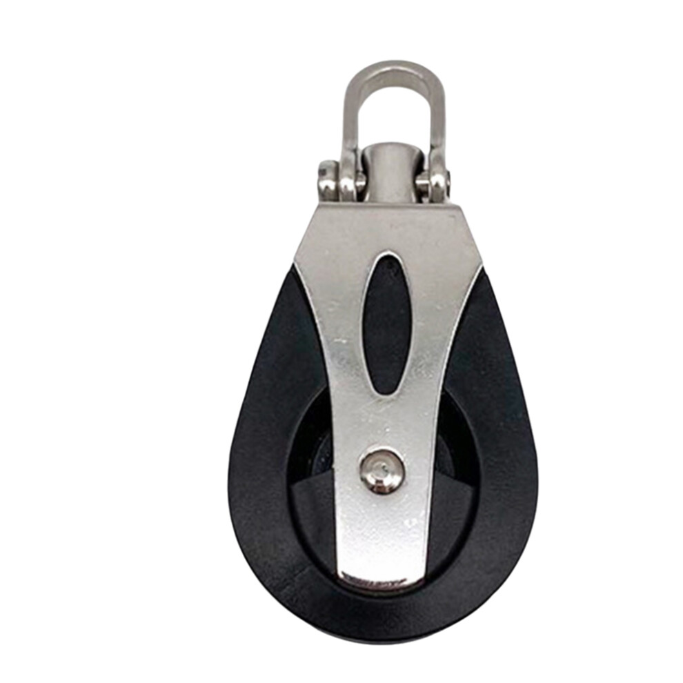 Stainless Steel Pulley Nylon Sailboat Plain Bearing Sheave Block 4852209348454