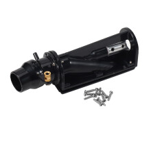 Vandpropeller med legetøjspropeller og koblingsaksel 16 mm - sort