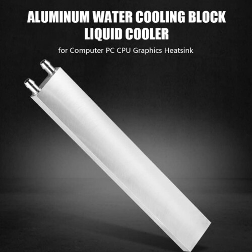 Aluminium væske-vand køling blok til computer CPU radiator (240mm) 2