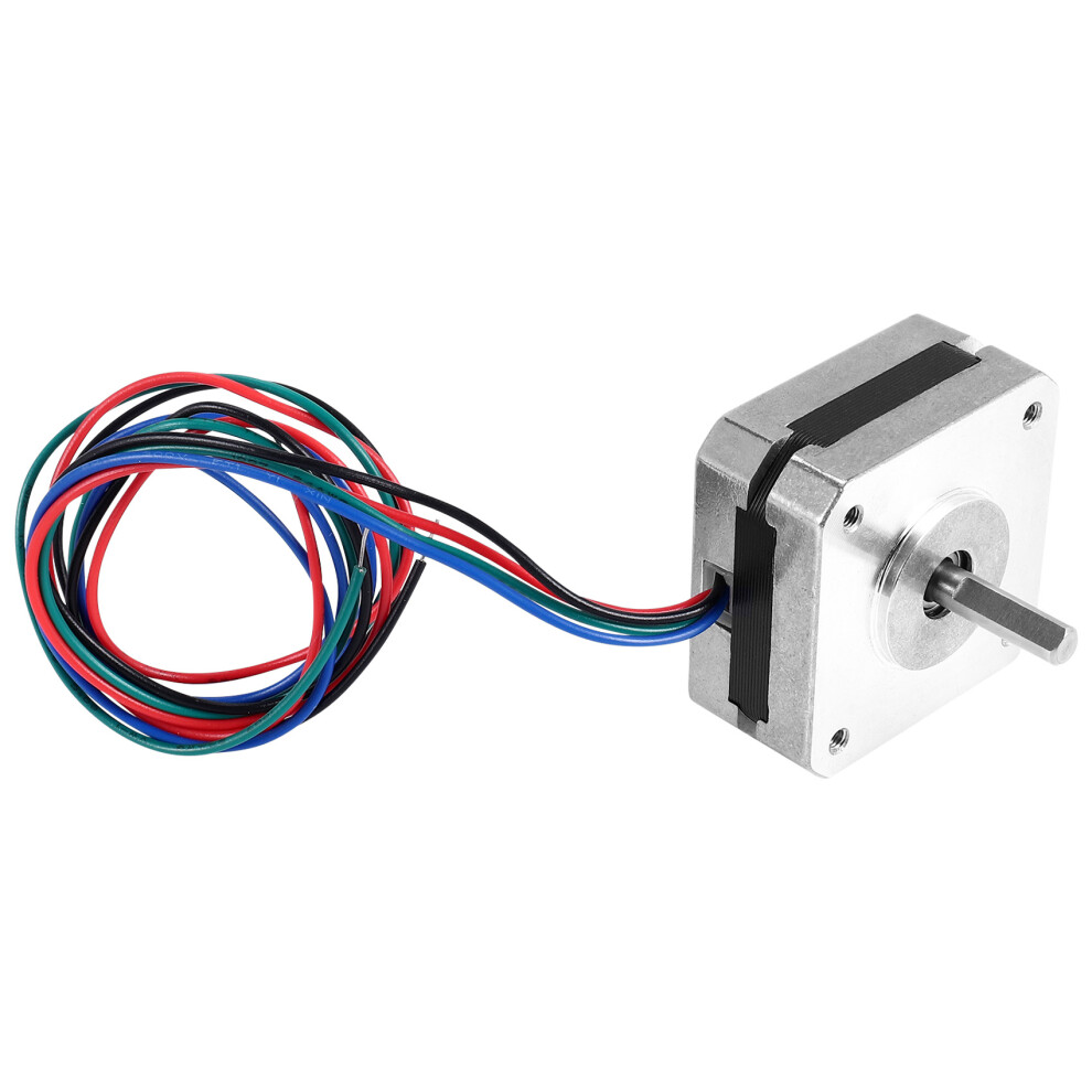 17Hs08-1004S 4-Lead Nema 17 Stepper Motor 20Mm 1A 13Ncm(18.4Oz.in) 4852209353229