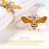 6PCS Design Metal Napkin Ring Wedding Table Decoration 3