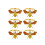 6PCS Design Metal Napkin Ring Wedding Table Decoration 1