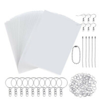 Shrinky Art Paper Heat Shrink Sheet Plastic Kit DIY
