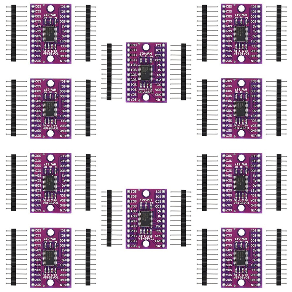 10Pcs Tca9548a I2c Iic Breakout Board Module 8 Channel For Ardu Ino 4852209355292