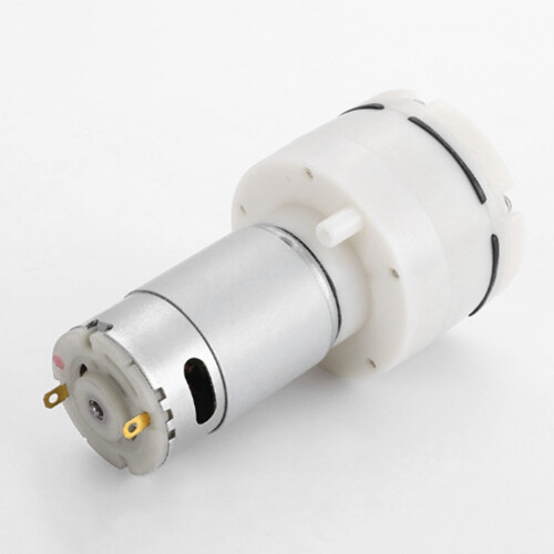RS555 Κινητήρας Micro-Vacuum Pump 12V 15L/Min Ηλεκτρική αντλία αέρα χαμηλού θορύβου 1