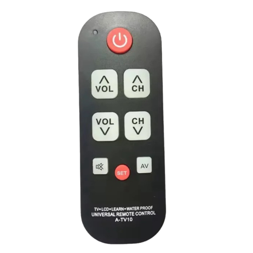 A-TV10 TV Remote for Seniors Universal Controller Simple Waterproof 1