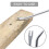 2 Pack Εξολκέα νυχιών 3mm U Bip Screwdriver Nail Rivet Tack Lifter 5