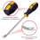 2 Pack Εξολκέα νυχιών 3mm U Bip Screwdriver Nail Rivet Tack Lifter 2