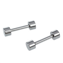 1 Paar Herren Barbell Ohrstecker Ohrringe 3mm Silber
