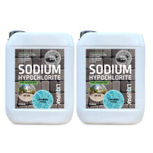 (2x5 Litres) Sodium Hypochlorite 9.9% Patio Cleaner