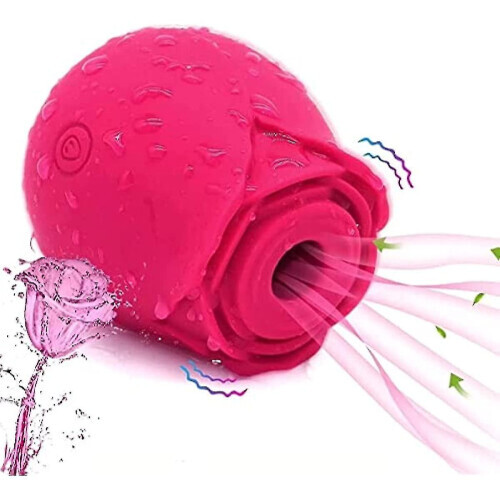 Rosa per le donne Mini Massaggiatore Antistress 10 Modalit? 1