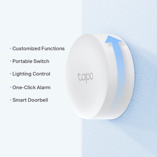 TP-LINK TP-Link Tapo Smart Button S200B White Control Dial (Requires Tapo Hub) 2