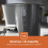 GEEPAS (Grey) Geepas 1.5L Filter Coffee Maker Machine Instant 4