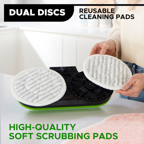 H2O Dual Buff Hard Floor Cleaner Mop 2