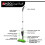 H2O Dual Buff Hard Floor Cleaner Mop 5