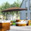 Outsunny Outsunny 3(m) Garden Banana Parasol Cantilever Umbrella w/Crank& Base, Brown 1