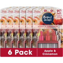 Perfect Scents 3 Scents Air Freshener Refill (6 Pack) - Compatible with 3volution Apple Cinnamon 6x20ml