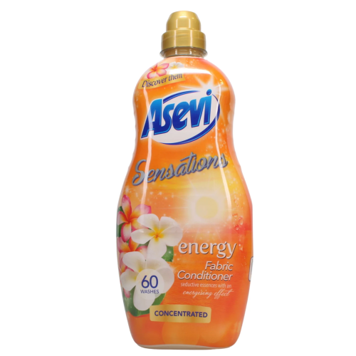 Asevi Sensations Concentrated Fabric Conditioner - Ενέργεια 60 πλύσεων