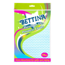 Bettina Premium Allzweck-Tücher - 10er-Pack