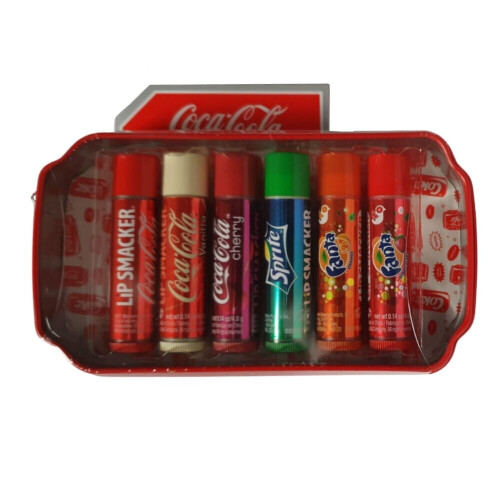 Lip Smacker Coca Cola Tin Box - 6 τεμαχίων