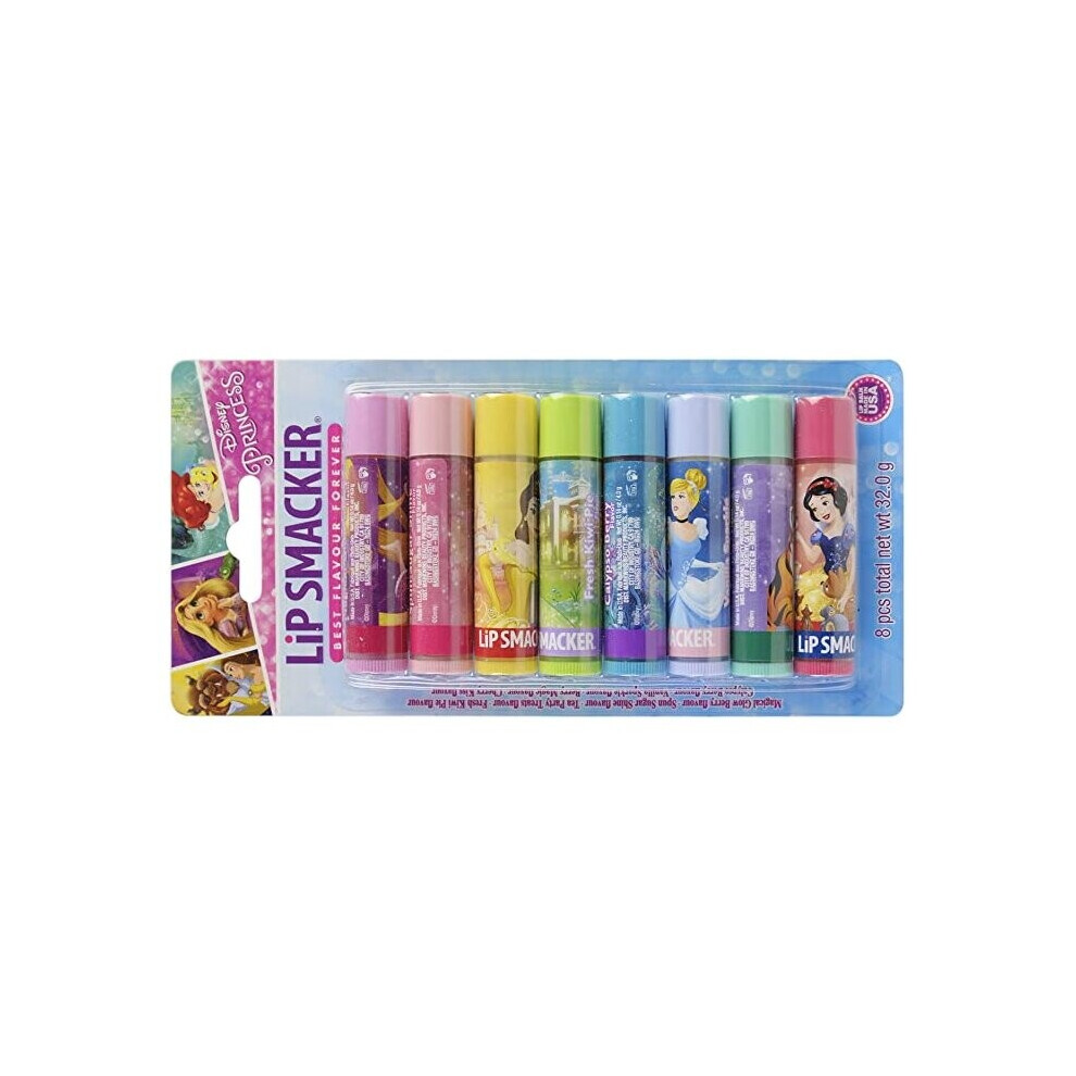 Lip Smacker Disney Princess Lip Balms -8 Pieces