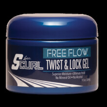 Gel para torcer e bloquear o cabelo Luster's Scurl Free Flow 269g
