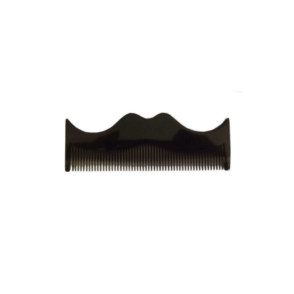Morgan's Unisex Grey Moustache Shaped Comb