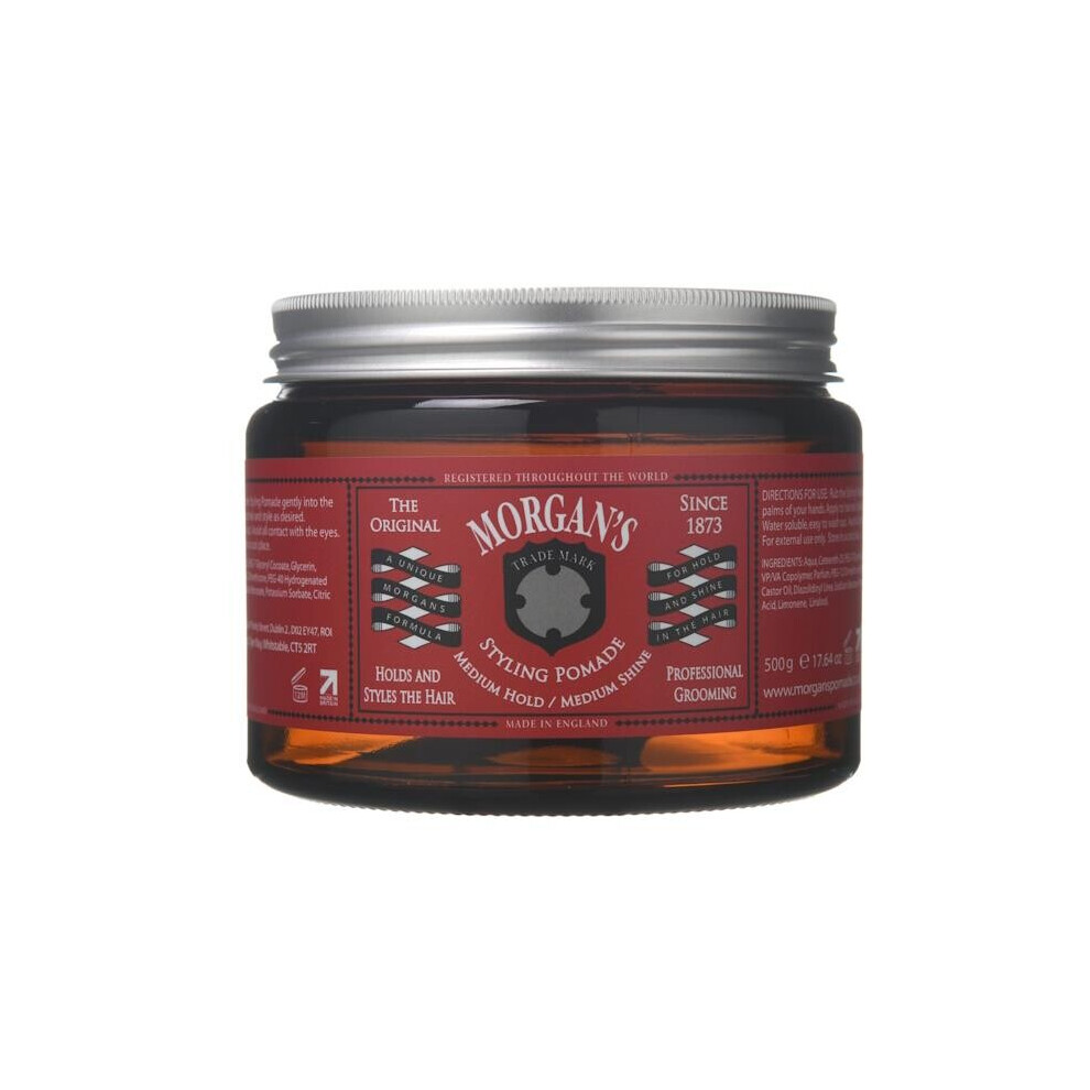 Morgan's Medium Hold/Medium Shine Pomade 500G