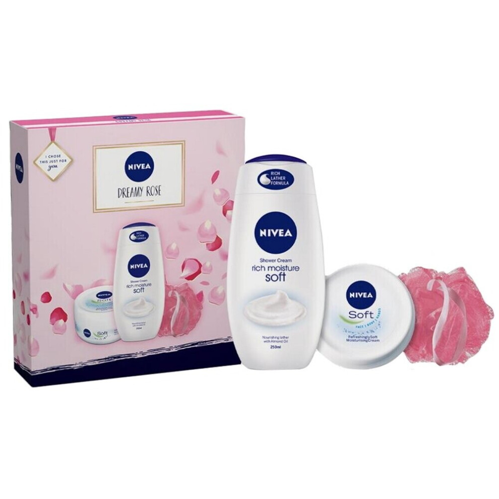 Nivea Dreamy Rose Trio Beauty Set
