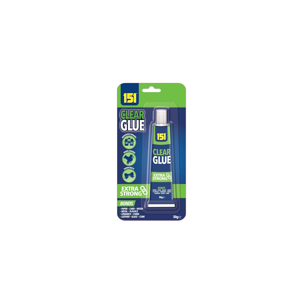 151 Products 151 Extra Strong Clear Glue 30G