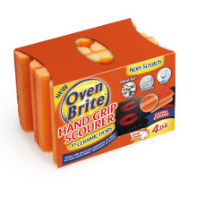 Oven Brite Hand Grip Scourer - 4pk