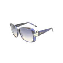 Chopard zonnebril SCH133S 0WTG, Blauw met zilveren diamanten armband