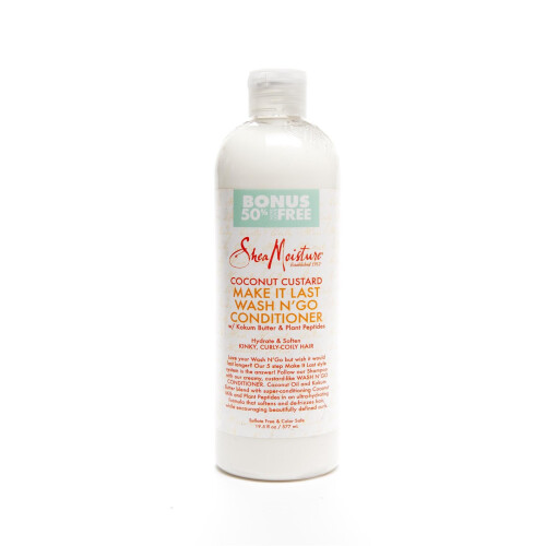 Shea Moisture Shea Moisture Coconut Custard Make It Last Wash N'Go Conditioner 577ml
