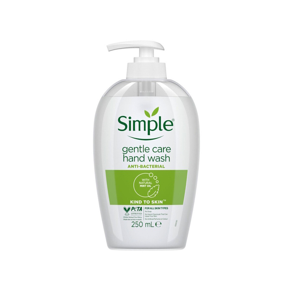 Simple Kind To Skin Gentle Care Hand Wash 250Ml