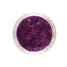 Sterrenkijker glitter sterren PURPLE