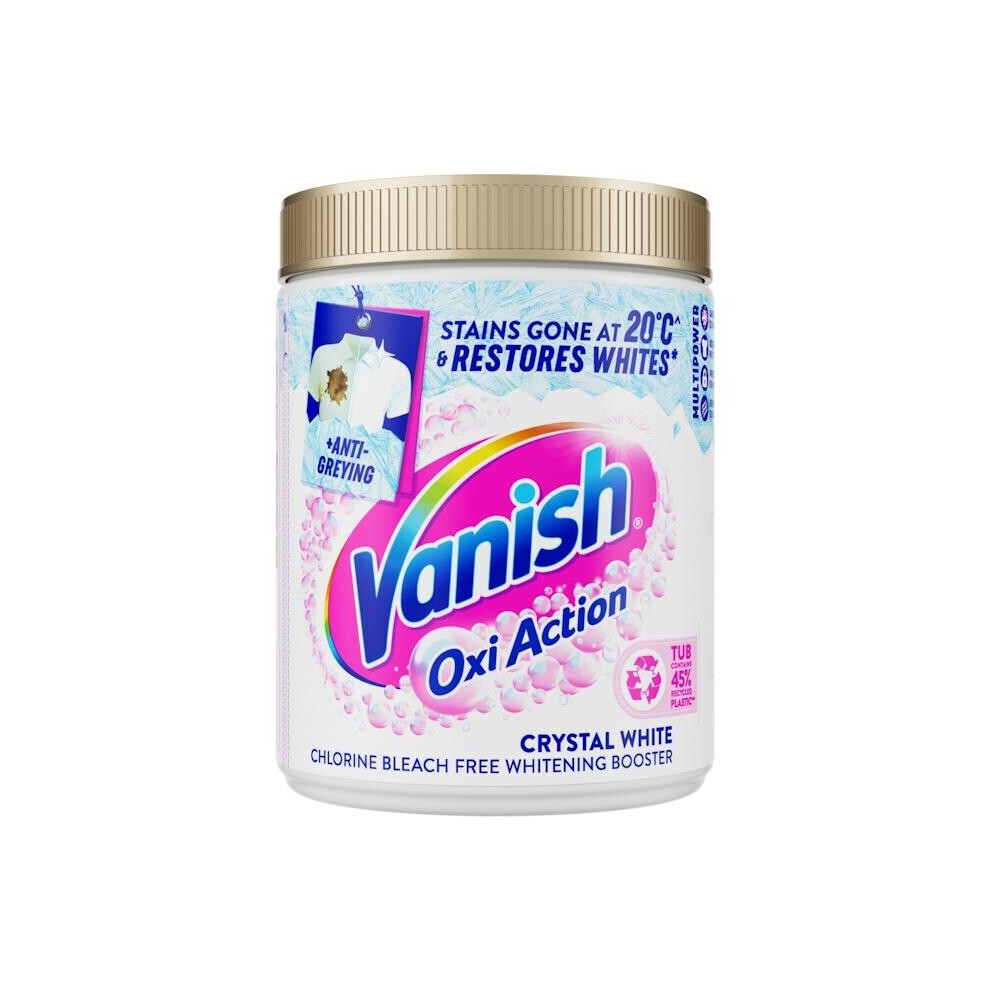 Vanish Gold Oxi Action Crystal White Washing Powder 850g