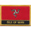 Isle of Man Manx Flag Rectangular Embroidered Patch 1