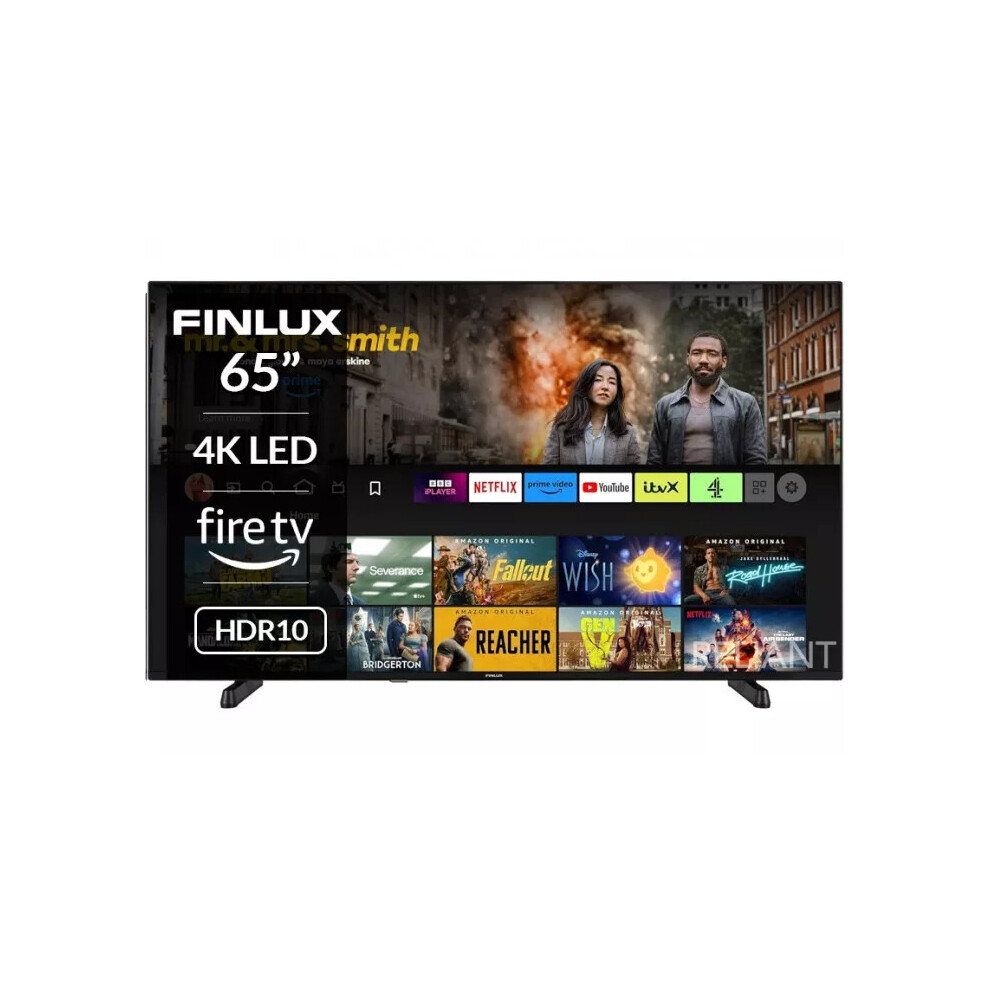 Finlux Fire TV 65MU24F 65" Inch 4K LED Ultra HD HDR Smart TV With Freeview Play