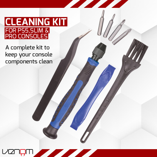 Venom PS5 Pro and Slim Cleaning and Maintenance Screwdriver Tool Kit 1