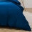 True Face (Royal Blue - Double) Duvet CoverSet 3Pc Bedding BaseSheet Single Double 6