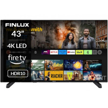 Finlux Fire TV 43MU24F 43" Inch 4K LED Ultra HD HDR Smart TV With Freeview Play