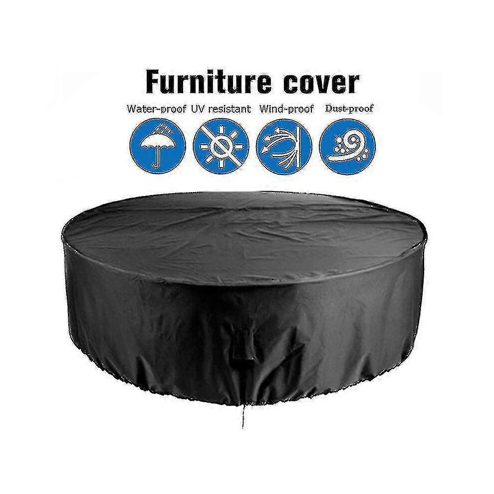 (128*71Cm, One Size) Waterproof Outdoor Round Table Cover - Patio Furniture Covers 5062994798702