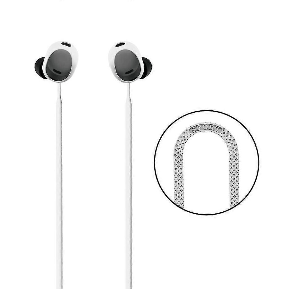 (White, One Size) Wireless Earphone Hanging Neck-Lanyard Anti-Lost Strap For Pixel Buds Pro Silica 5062994738852