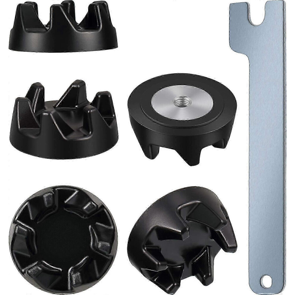 (As show, One size) 5 Packs 9704230 Blender Coupler Blender Coupling Replacment Parts with 1 Wrench Compatible with KitchenAid WP9704230VP WP9704230-image-OPC-PG8RQXD-NEW