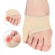 (Black S, One size) 2pcs Tailor Bunion Corrector Pads Splint For Bunion Pinky Toe Relief Toe Straightener Little Toe Separator With Anti-slip fast