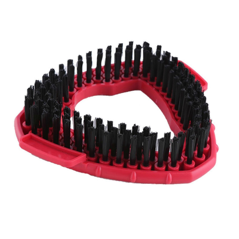 (As Show, One Size) Mop Head Replacement Shower Floor Scrubber Stiff Bristle Design Easy To Install Triangle Cleaning Brush Head For Vileda O-Cedar 5062994761072