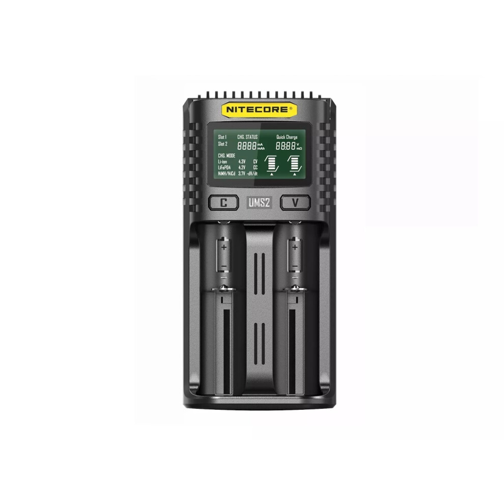 Nitecore Ums2 Usb-C Battery Charger 6952506492817