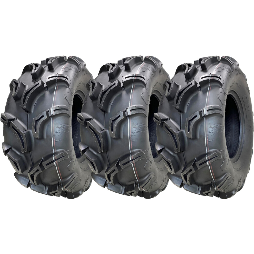 Parnells 27X11.00-12 Atv Tyres 275/70-12 6Ply Wu24 Obor Scoprio 56J Road Legal (Set Of 3)