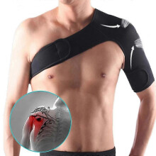 (right shoulder, One size) Brace Dislocation Arthritis Pain Shoulder Support Belt, Shoulder Brace