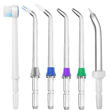 (B, One size) Replacement Tips For Waterpik Water Flosser Classic Jet Tips For Waterpik' Replacement Parts And Other Oral Irrigators Set